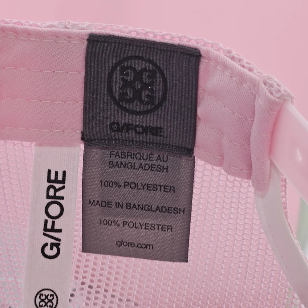 G/FORE Trucker Hat Cap Blush Pink California LA Vacation Golf Outdoor Summer